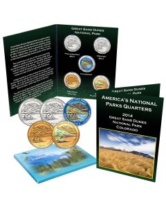 America the Beautiful® National Parks 5 Piece Quarter Colorado
