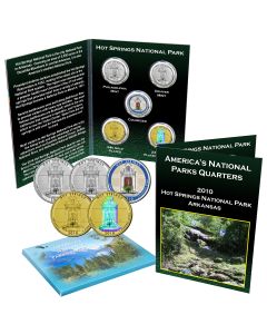 America the Beautiful® National Parks 5 Piece Quarter Arkansas
