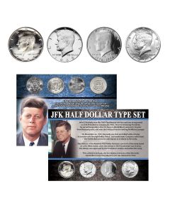JFK Half Dollar Type Set