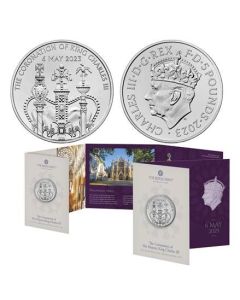 The Official Royal Mint King Charles III Coronation £5 Brilliant Uncirculated Coin
