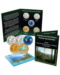 America the Beautiful® National Parks 5 Piece Quarter Louisiana