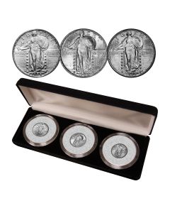 Last 3 Standing Liberty Quarters (1928-1930)