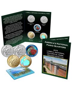 America the Beautiful® National Parks 5 Piece Quarter Set - Massachusetts