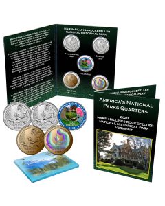 AMERICA THE BEAUTIFUL® NATIONAL PARKS 5 PC QUARTER SET - VT