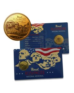 Mt. Rushmore 1/1000 Ounce Gold Coin