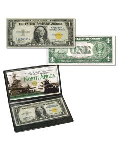 WWII Emergency Bank Note - "North Africa" Yellow Seal