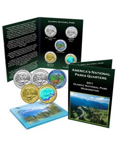 America the Beautiful® National Parks 5 Piece Quarter Washington