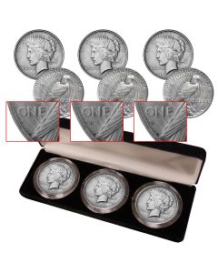 Peace Silver Dollar Mint Mark Collection