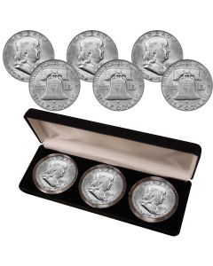 Franklin Silver Half Dollar Mint Mark Collection