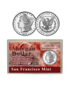 S Mint Morgan Silver Dollar
