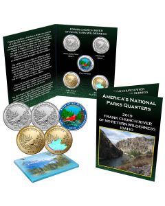America The Beautiful® National Parks 5 Pc Quarter Set - Idaho