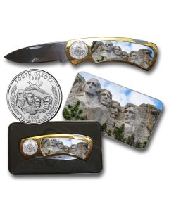 Mount Rushmore 2006 South Dakota State Quarter Knife
