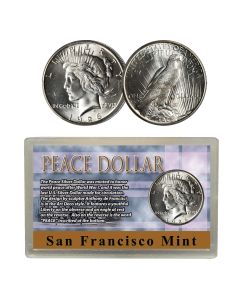 Peace Silver Dollar - S Mint
