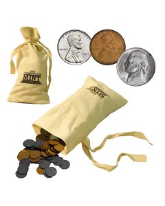 Sack of 35 Unique WWII Coins