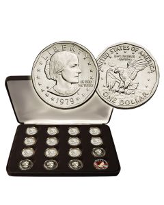 Complete Set of Susan B. Anthony Dollar Collection