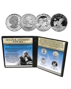 Susan B. Anthony Dollar Type Set