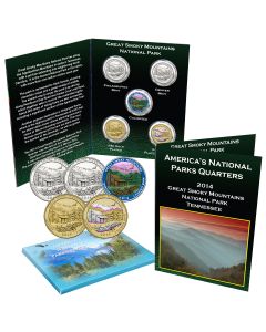 America the Beautiful® National Parks 5 Piece Quarter Tennessee