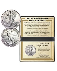 Last Walking Liberty Silver Half Dollar (1947)