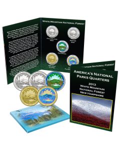 America the Beautiful® National Parks 5 Piece Quarter New Hampshire